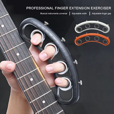Guitar Finger Expansion  Finger Sleeve Finger Force Span Practing Trainer Tool • $18.39