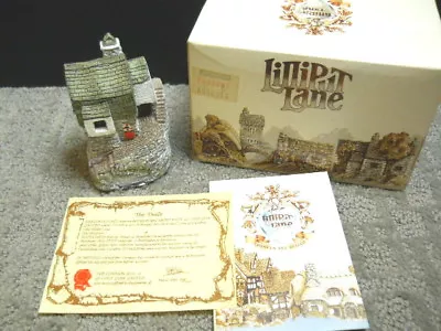 Lilliput Lane Fisherman's Cottage English Collection SW #037 NIB And Deeds 1985 • $24.95