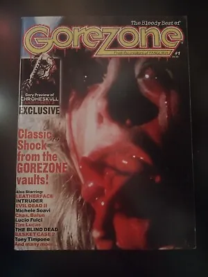 $69.99 • Buy The Bloody Best Of Gorezone #1 Magazine Horror Lucio Fulci Chas Balun Rare