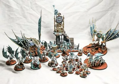 A Beautifully Painted Warhammer Age Of Sigmar Flesh Eater Courts Army • £147