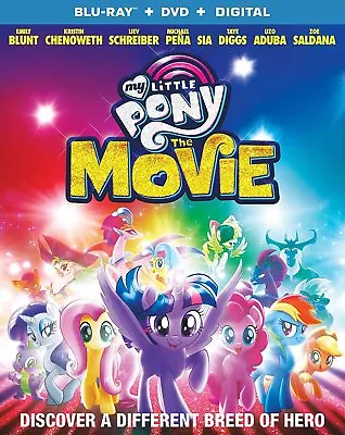 My Little Pony: The Movie (Blu-ray Disc 2018) • $6.15