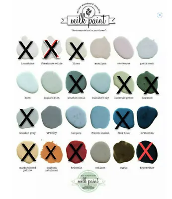 Miss Mustard Seed's Milk Paint - All Colors - DIY Furniture Painting - TESTER • $7.99