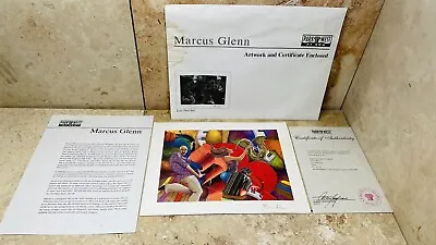  Love That Jazz  Seriolithograph By Marcus Glenn - Unframed Signed ~ 2005 COA • $45