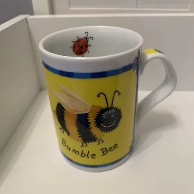 Cloverleaf Bumblebee Porcelain Mug With Ladybird Inside • £5