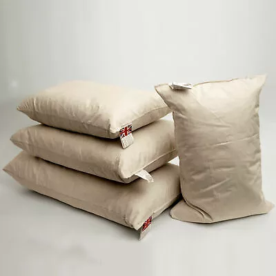 £9.99 • Buy Customised Rectangular Oblong Boudoir Duck Feather Cushion Pads Inserts Fillers