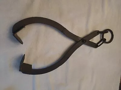 $25 • Buy Vintage Antique Ice Tongs Unmarked, Very Heavy, Made To Carry Blocks