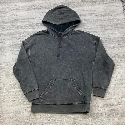 Aeropostale Sweater Adult Extra Small Gray Hoodie Acid Wash Fleece Outdoors Mens • $28.77