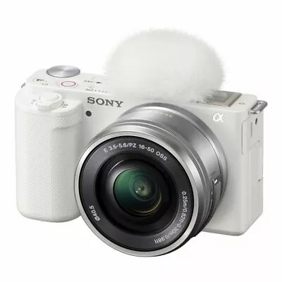 Sony Alpha ZV-E10L 16-50mm Kit White Zve10 Vlog Fast Ship • $755.90