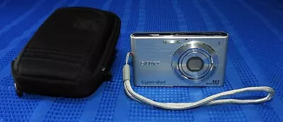 Sony Cyber-shot DSC-W330 14.1MP Digital Camera W/ Battery & Case - WORKS GREAT!! • $47