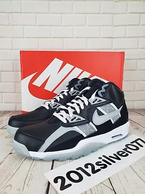 Nike Men's Air Trainer SC High 'Raiders' Black Smoke Grey DZ4405-001 Multi Sizes • $209.99