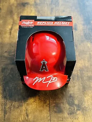 Mike Trout Signed Los Angeles Angels Mini Helmet COA • $249