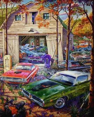 Dodge Charger Challenger Art They Came With The Farm 69 1970 1971 Plymouth Mopar • $235