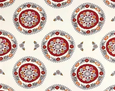 MANUEL CANOVAS FABRIC DESIGN Ronsard 10 METRES GARNACE EMBROIDERED DESIGN • £437.99