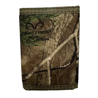 Realtree Mens Nylon Trifold Wallet Camo One Size US • $10