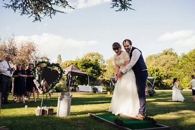 Wedding Mini Crazy Golf Hire 9 Hole GolfPortable Golf. Garden Games • £450