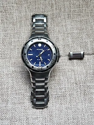 Movado Series 800 Men’s Watch Blue Dial 2600006 • $152.50