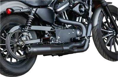 S&S SuperStreet 2-1 Full Exhaust System Black Harley Sportster XL 14-21 5500952A • $1295.95