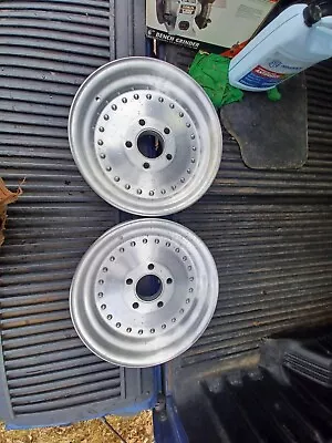 Vintage Center Line 15x3.5 Auto Drag Wheels 5x5 Bs  Centerline Gasser 5-80 • $499.95