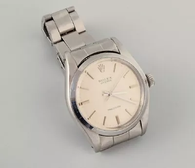 Rolex Oyster Precision. Men's Wristwatch. Approx. 1960s. • $7670