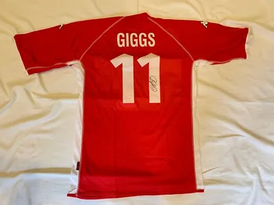 £161.49 • Buy Ryan Giggs Signed Wales Soccer Jersey Football Shirt