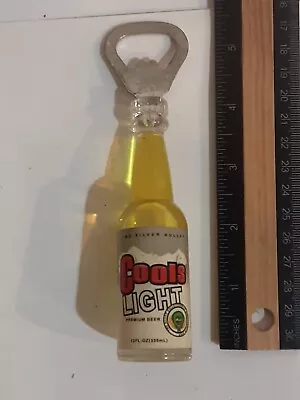 Vintage Cools Light Bottle Opener Refridgerator Magnet • $4.99
