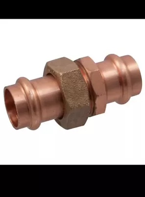 NIBCO 3/4 In. Press X 3/4 In. D Press Wrought Copper Union 1 Pk • $21