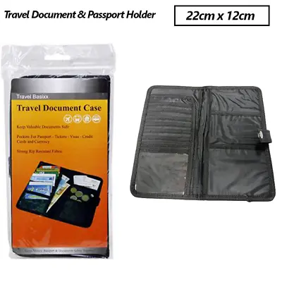 $5.99 • Buy Passport Holder Travel Document Wallet Family Case Organizer RFID Credit Card 
