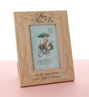 Personalised Mother's Day Photo Frame Mothers Day Gift  Mummy Mum Nanny Keepsake • £9.98