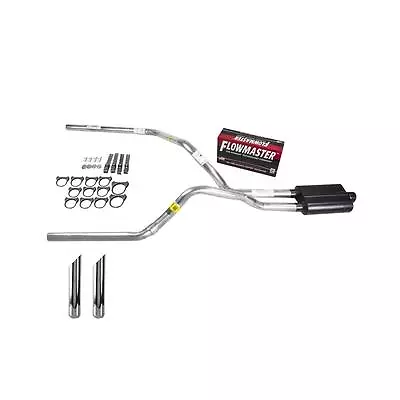 S10 / S15 95-01 Dual Exhaust 2.5 Pipe Flowmaster Super 44 SW Tip • $286.64