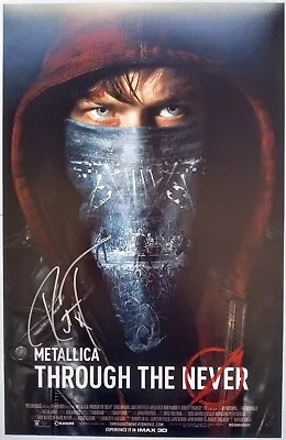 Robert Rob Trujillo Signed 11x17 Metallica Through The Never Movie Poster Photo • $139.99