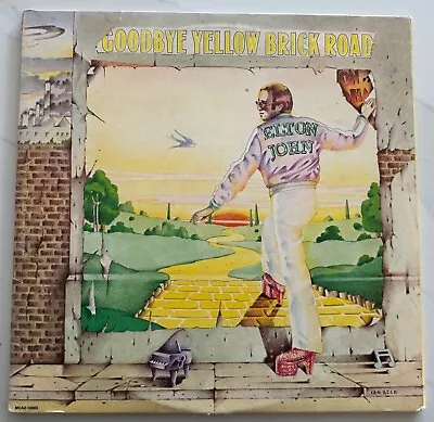 Goodbye Yellow Brick Road By ELTON JOHN (2 Vinyl LP Record Set 1973) • $5