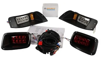 Golf Cart LED Light Kit Adjustable Headlights For EZGO TXT 1994-2013 • $85.95