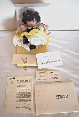 Marie Osmond Tiny Tot Doll Disney Snow White Porcelain Baby Collectibles 6” • $28.99