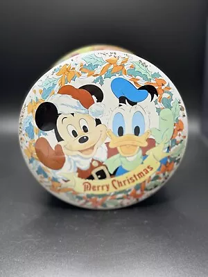 Mickey Mouse Christmas Tin • $12