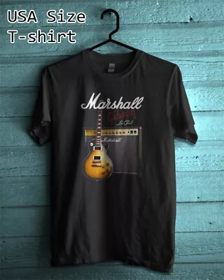 New Shirt Marshall-Gibson-Guitar-Art-Poster Shirt Usa Size S - 5XL • $23.99