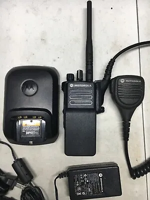 Motorola XPR7350 VHF MotoTRBO DMR Digital Portable Two Way Radio AAH56JDC9KA1AN • $400