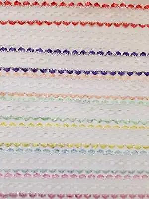 Dovecraft Eyelet Knitting In Lace - 35mm Wide Various Colours And Lengths  • £9.95