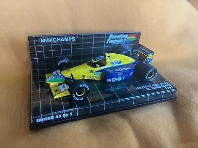 Minichamps 1:43 Michael Schumacher Benetton Ford B191 F1 1991  • £9.99