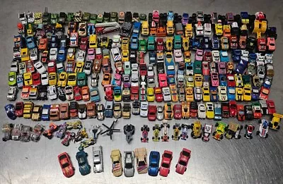 Micro Machines Hotwheel Mix Lot (200+) Rare MilitaryConstruction Monster Truck • $499.99