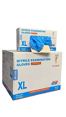 Nitrile Exam Gloves Powder Free Non Sterile 3.5 Mil X-Large 1000 Units Case • $89.99