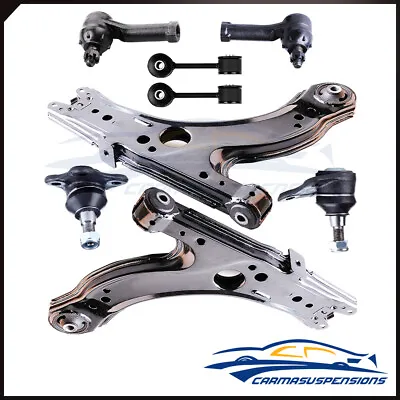 $78.84 • Buy For 03 - 2004 VW/VOLKSWAGEN Golf Front Control Arms Ball Joints Sway Bars Kit X8