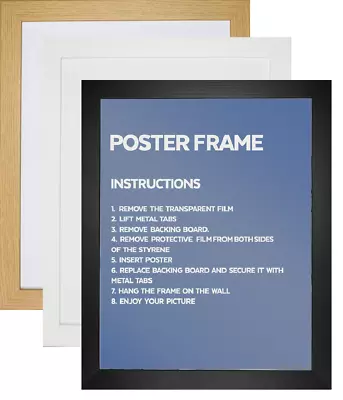 £5.45 • Buy A1 A2 A3 A4 A5 All Sizes Picture,poster Frames 