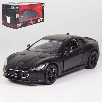 1:36 Maserati Gran Turismo Model Car Diecast Toy Vehicle Collection Gift Black • $32.38