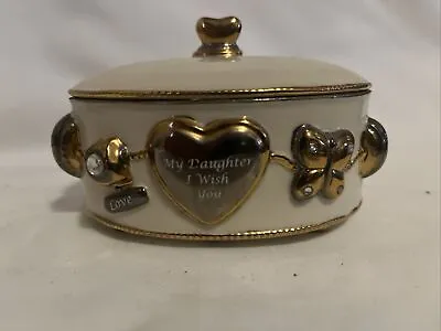 The Bradford Exchange Dauther I Wish You Charmed Music Box A6677 • $10