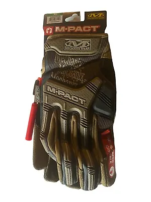 Mechanix Wear M-PACT XL Gloves Impact Protection Touch Screen Capable Brown New • $20.69