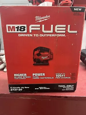 Milwaukee 2737-20 M18 FUEL D-Handle Jig Saw - Red • $125