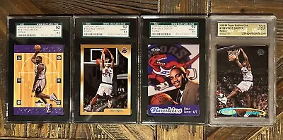 1998-99 Vince Carter RCs - SGC 8.5 - Upper Deck Topps Ultra + 10 Stadium Club • $9.99