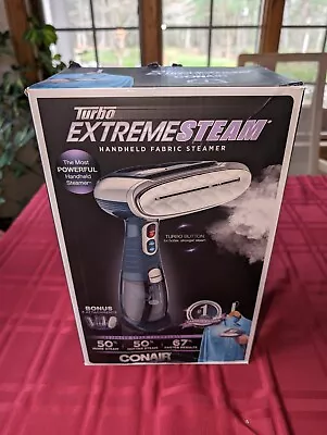 Conair Turbo ExtremeSteam Handheld Fabric Steamer GS38R New • $14