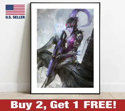 $22.95 • Buy Overwatch Widowmaker 18  X 24  Poster Print Game Room Man Cave Decor Wall Art 4