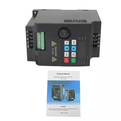 3HP 2.2KW Variable Frequency Drive VFD For 3-Phase Motor Speed Control • $85.23